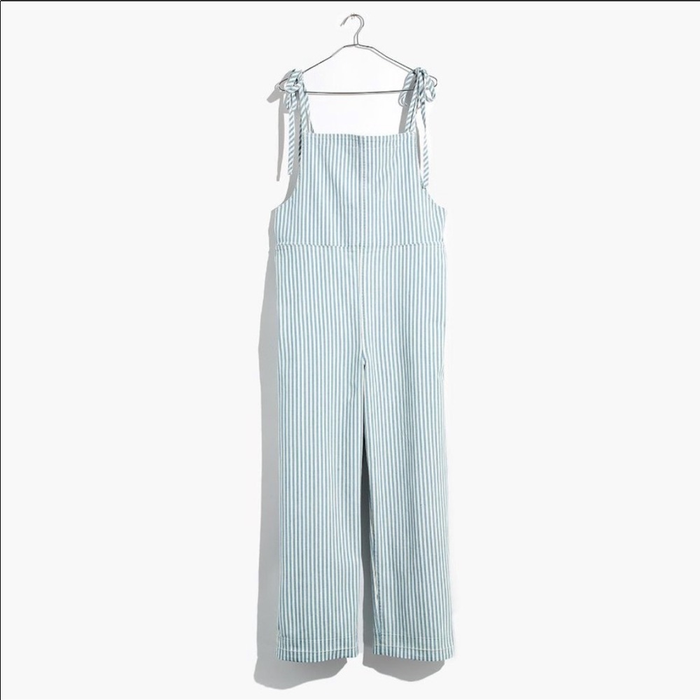 Madewell Railroad Stripe Overalls